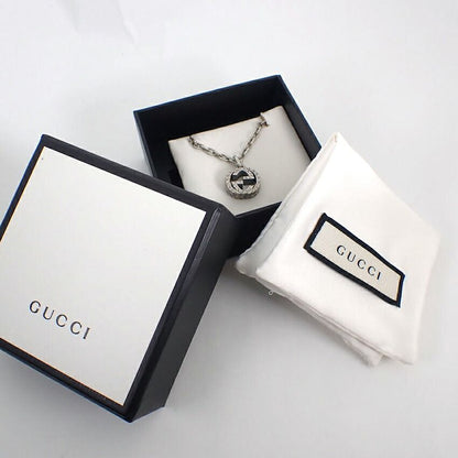 Gucci Interlocking Pendant Necklace — view 8