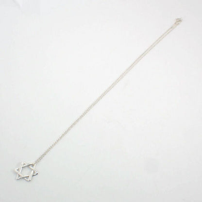 Tiffany & Co 925 Star of David Pendant Necklace — view 5