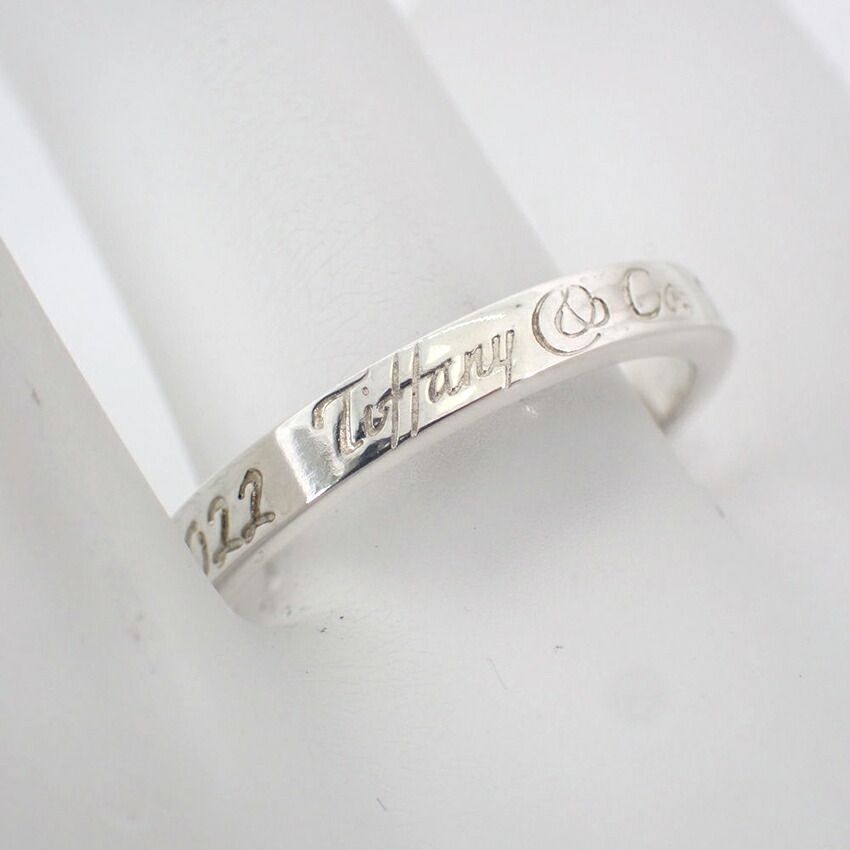 Tiffany & Co 925 Notes Narrow Ring