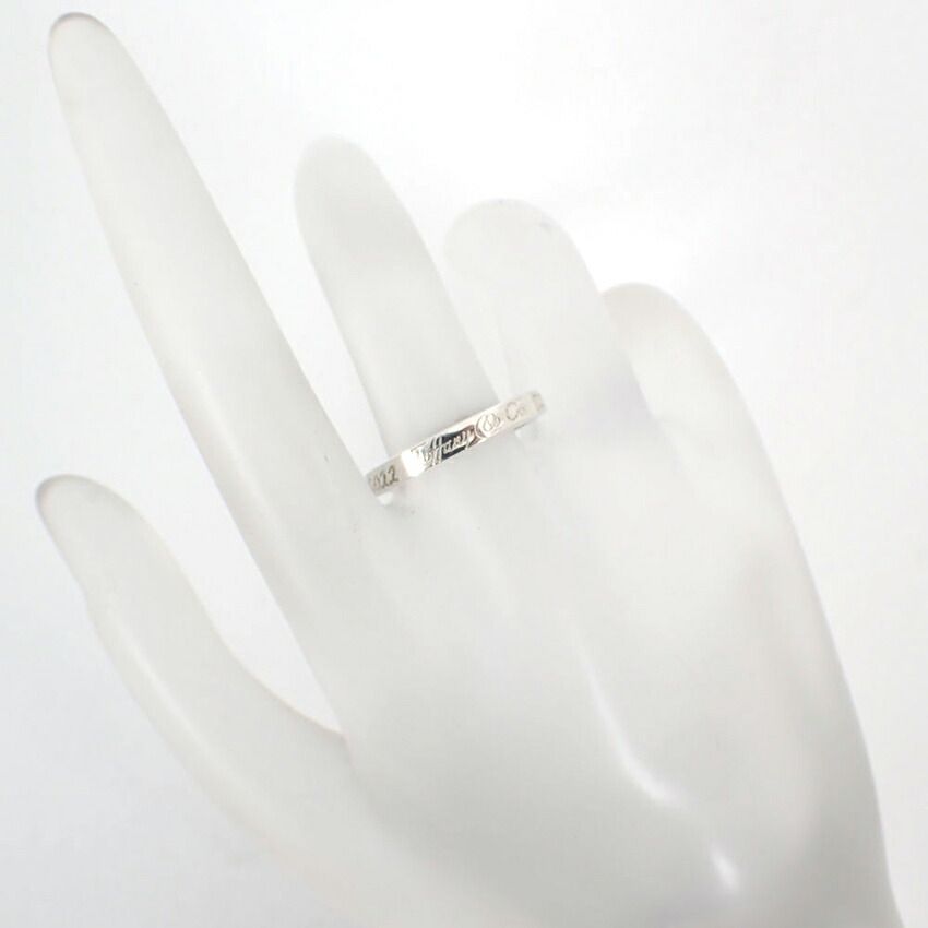 Tiffany & Co 925 Notes Narrow Ring — view 6
