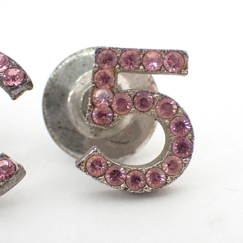 Chanel CC Logo Pin Brooch 3 Piece Set — view 4