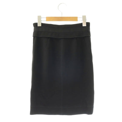 Gucci Tight Skirt Front Zip 40 Black ES — view 2