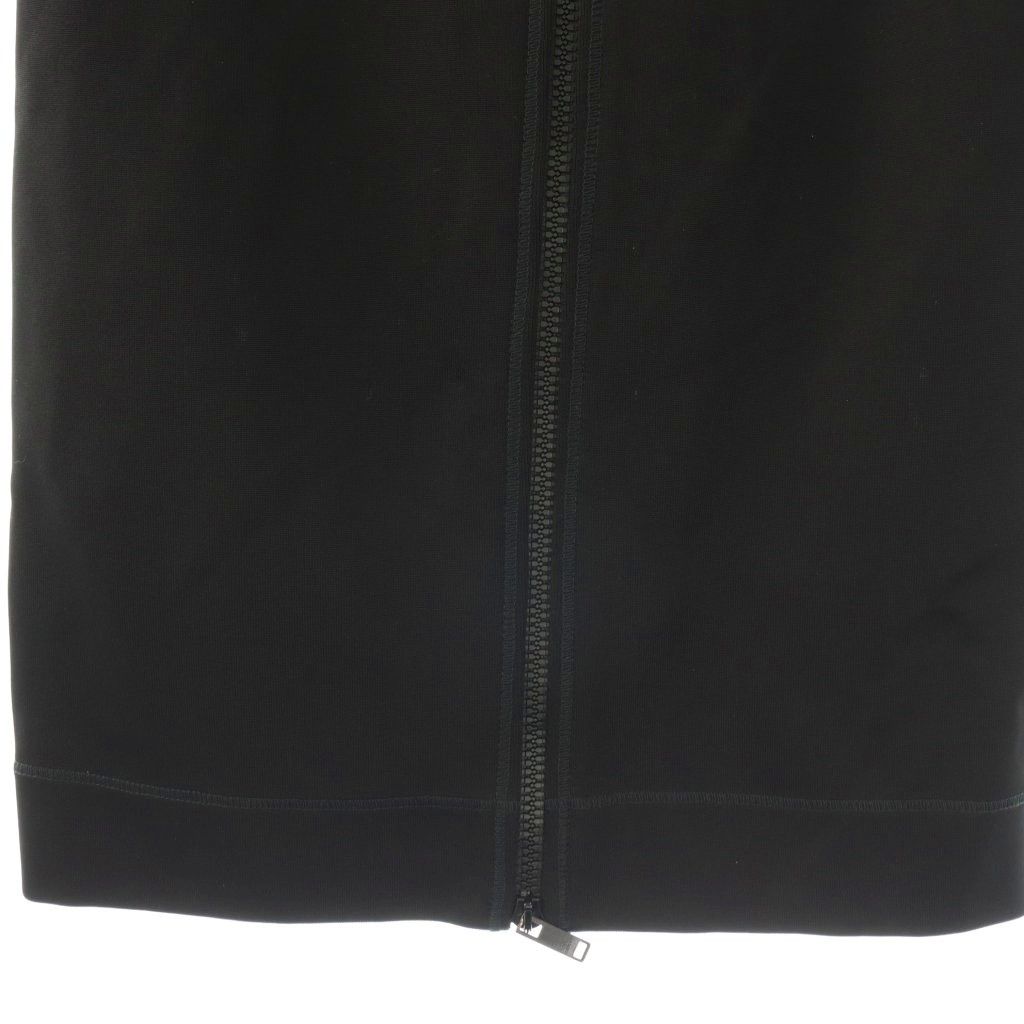 Gucci Tight Skirt Front Zip 40 Black ES — view 5
