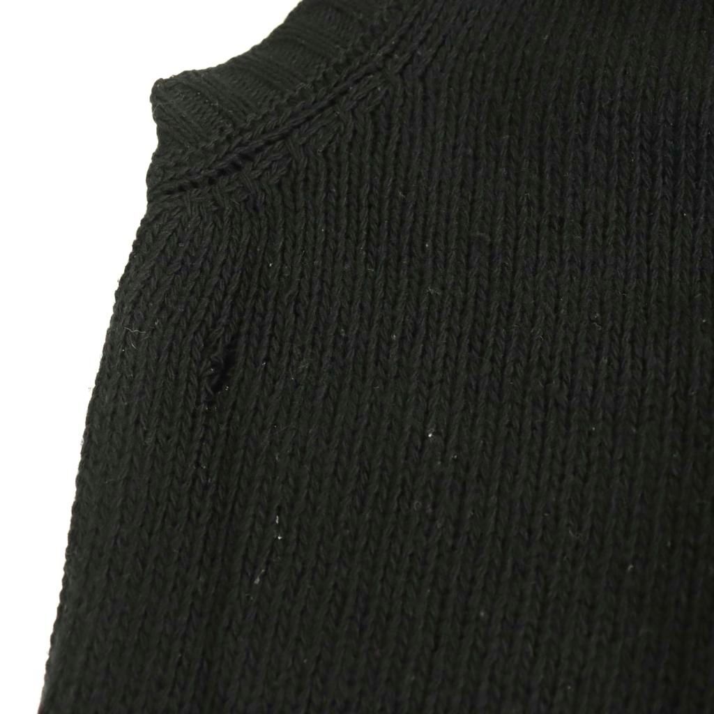 Prada Vest Knit Cashmere Blend 38 Black ES — view 6