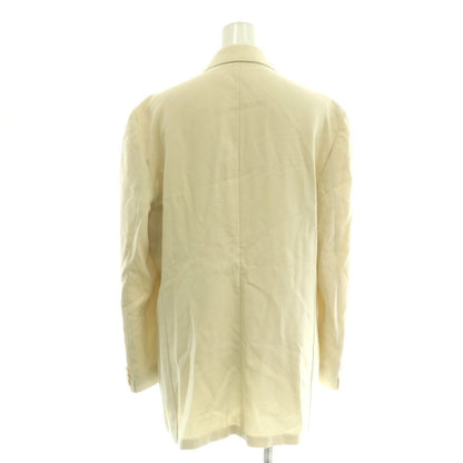 Max Mara White Tag Jacket & Skirt Set Tailored Tight 44 Light Beige CX — view 3