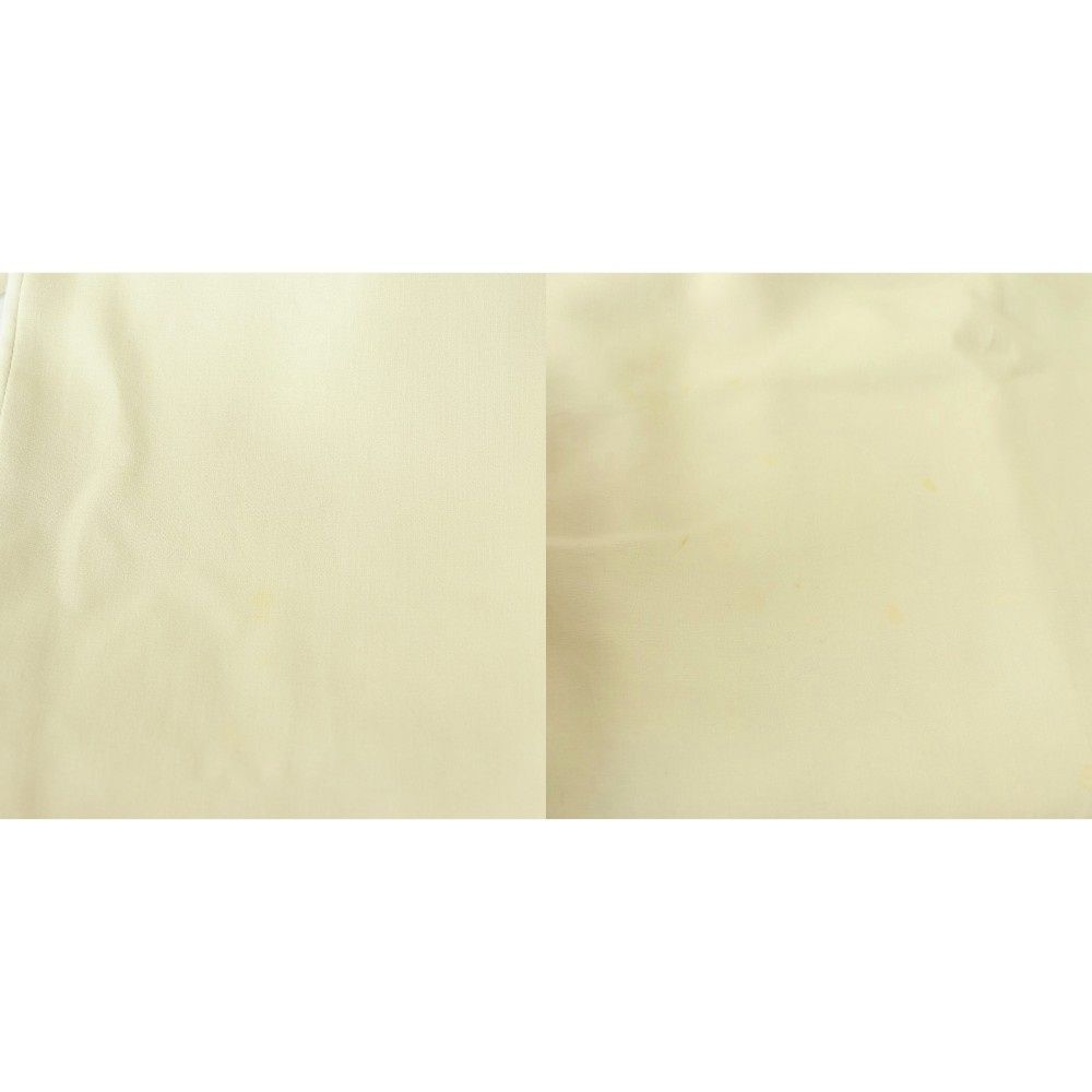 Max Mara White Tag Jacket & Skirt Set Tailored Tight 44 Light Beige CX — view 9