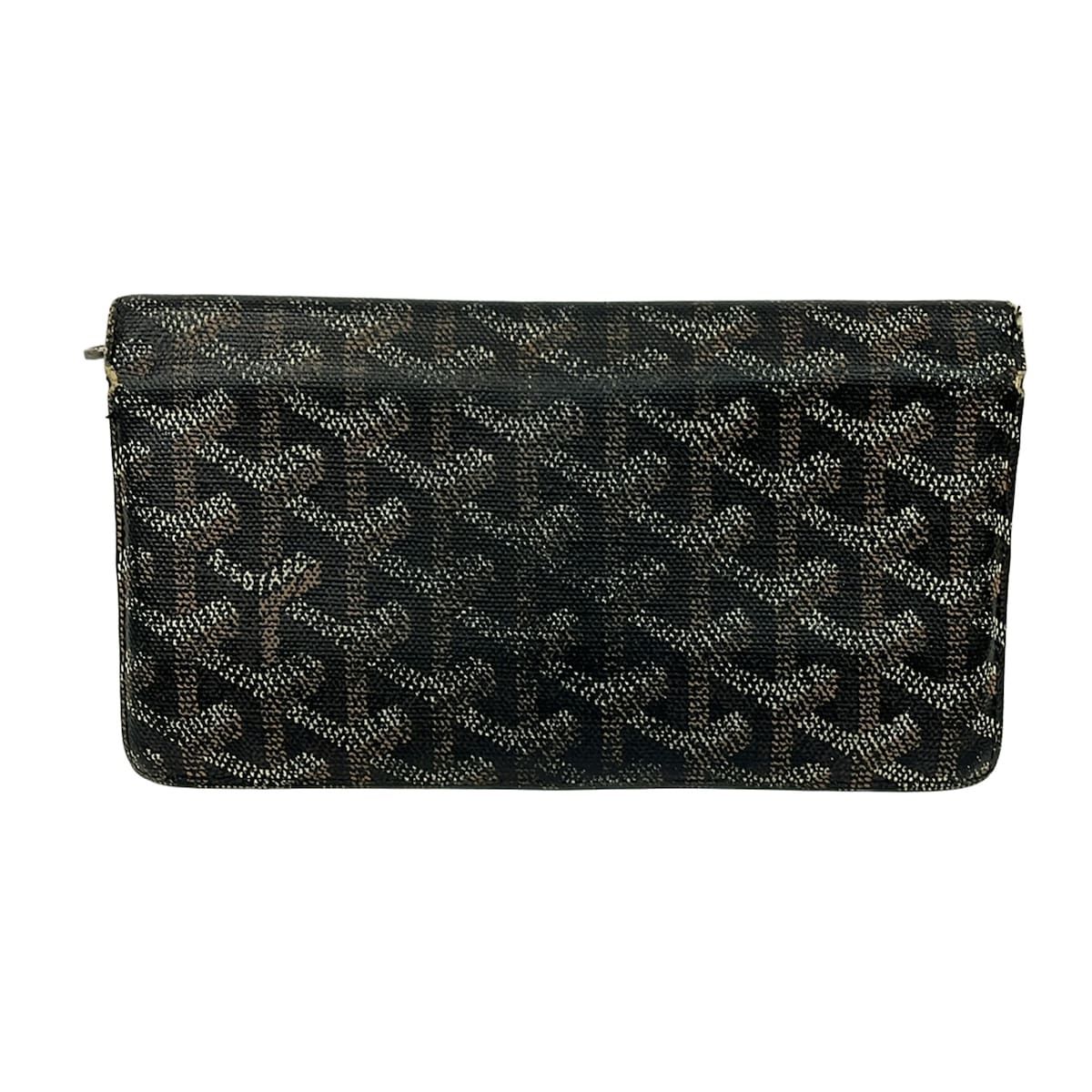 Goyard Wallet Re Sully Black Beige White