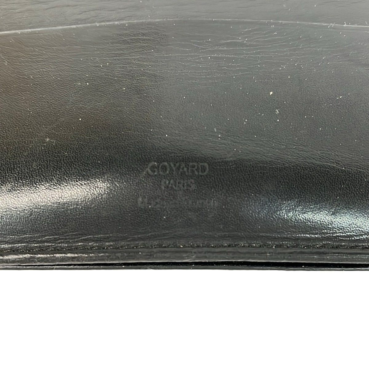 Goyard Wallet Re Sully Black Beige White — view 6