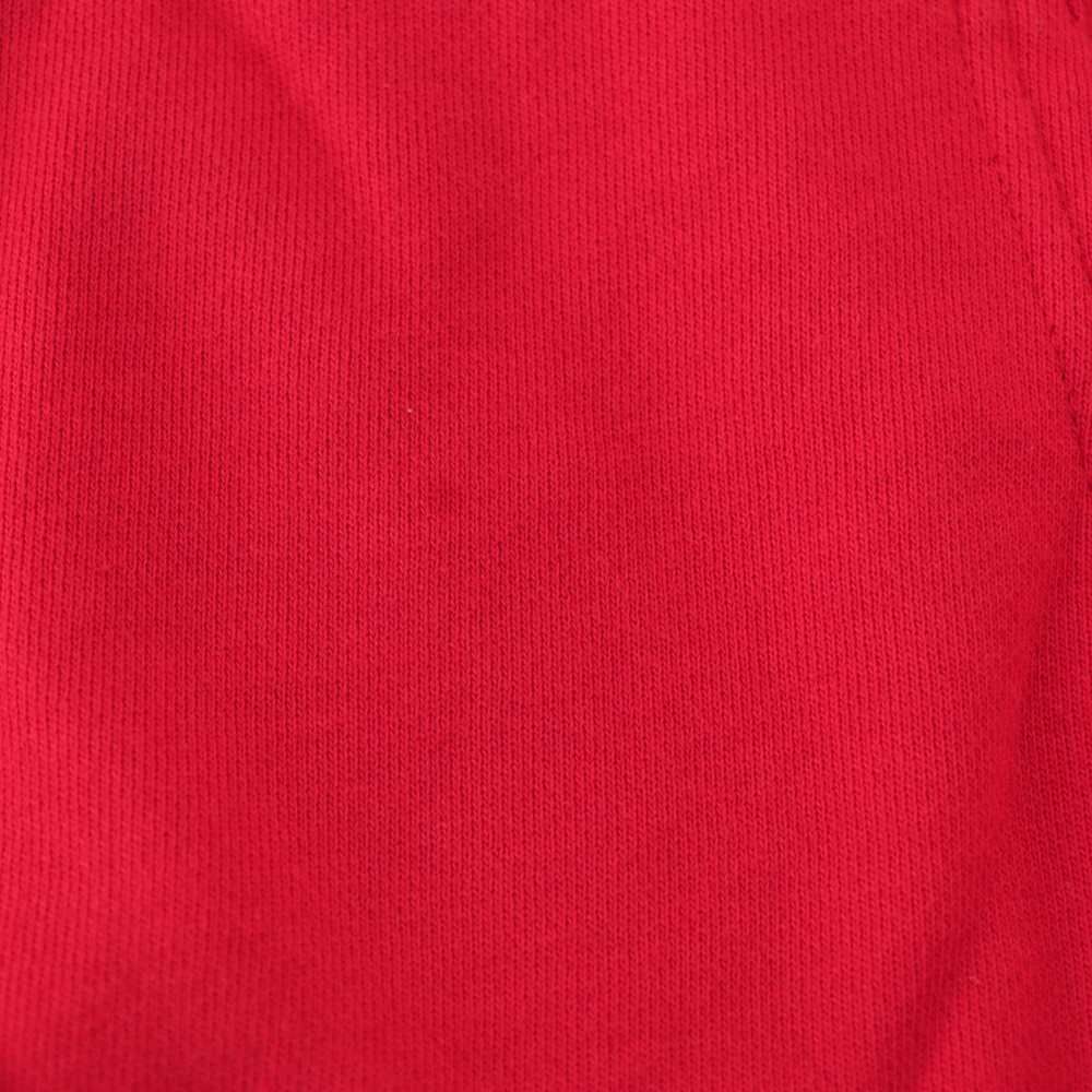 Celine Hoodie Sweatshirt Logo M Red CX AD — view 7