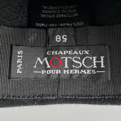 Hermes Motsch Motchi Series Button Stitch Hat — view 9