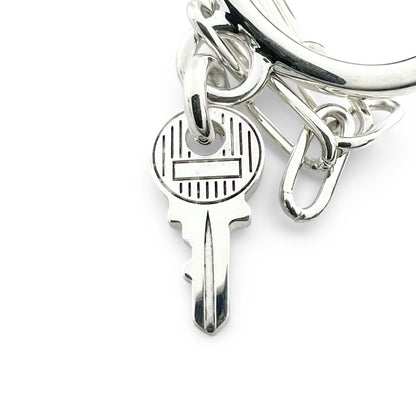 Hermes Alpha Kelly Double Ring Silver 51 to Japanese Rhinoceros — view 5