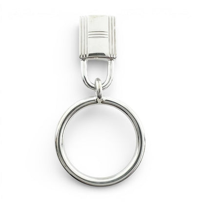 Hermes Amulet Cadena Ring Silver
