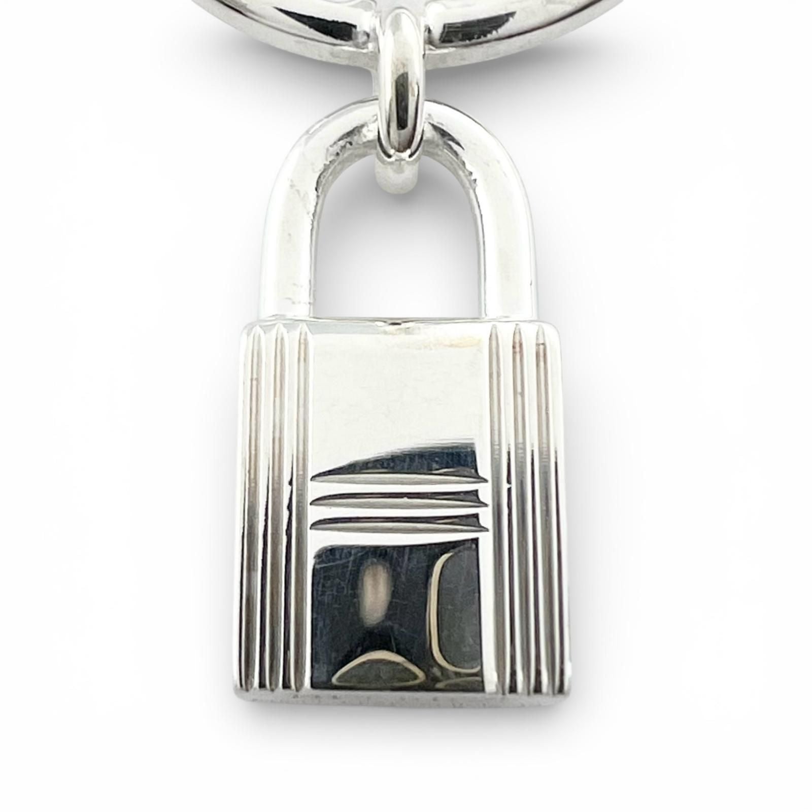 Hermes Amulet Cadena Ring Silver — view 4