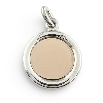 Hermes Series Pendant Necklace Silver Gold — view 2