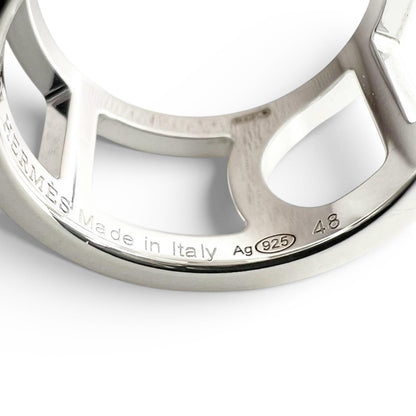 Hermes Chaine D'ancre Ring Silver — view 8