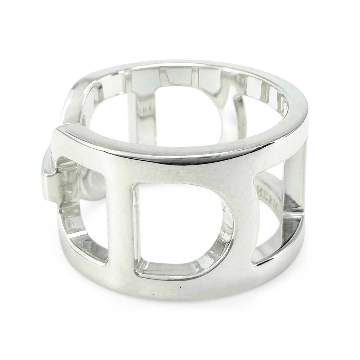 Hermes Chaine D'ancre Ring Silver — view 5
