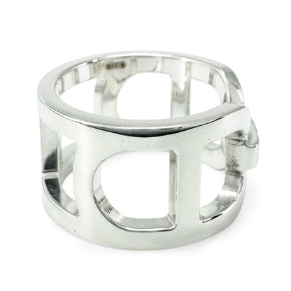 Hermes Chaine D'ancre Ring Silver — view 4