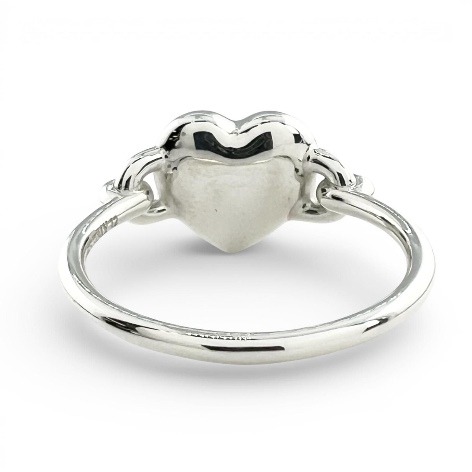 Tiffany & Co Return to Full Heart Ring Silver — view 2
