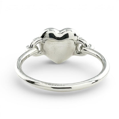 Tiffany & Co Return to Full Heart Ring Silver — view 2