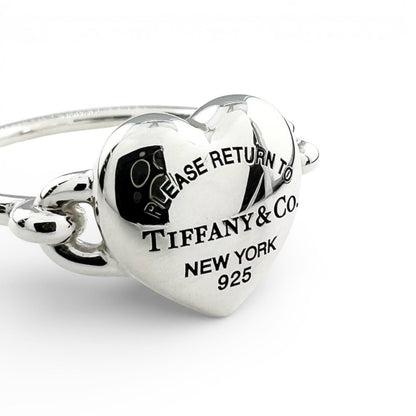 Tiffany & Co Return to Full Heart Ring Silver — view 5