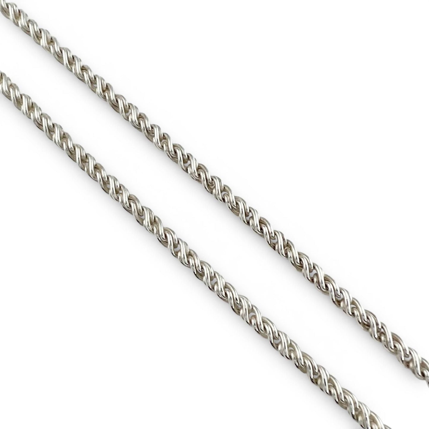 Tiffany & Co Vintage 925 750 Double Heart Puzzle Necklace Silver Gold — view 6