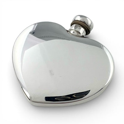 Tiffany & Co Vintage 925 Atomizer Perfume Bottle Heart Silver Box Case