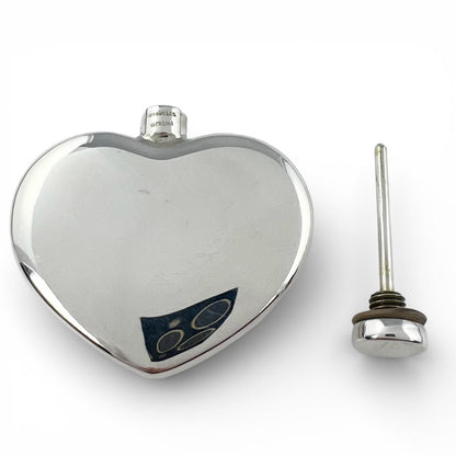 Tiffany & Co Vintage 925 Atomizer Perfume Bottle Heart Silver Box Case — view 4