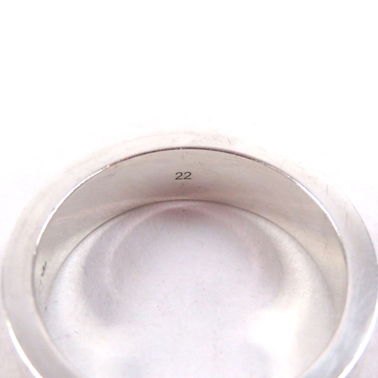 Gucci Adidas GG Logo Trefoil Ring Silver — view 4