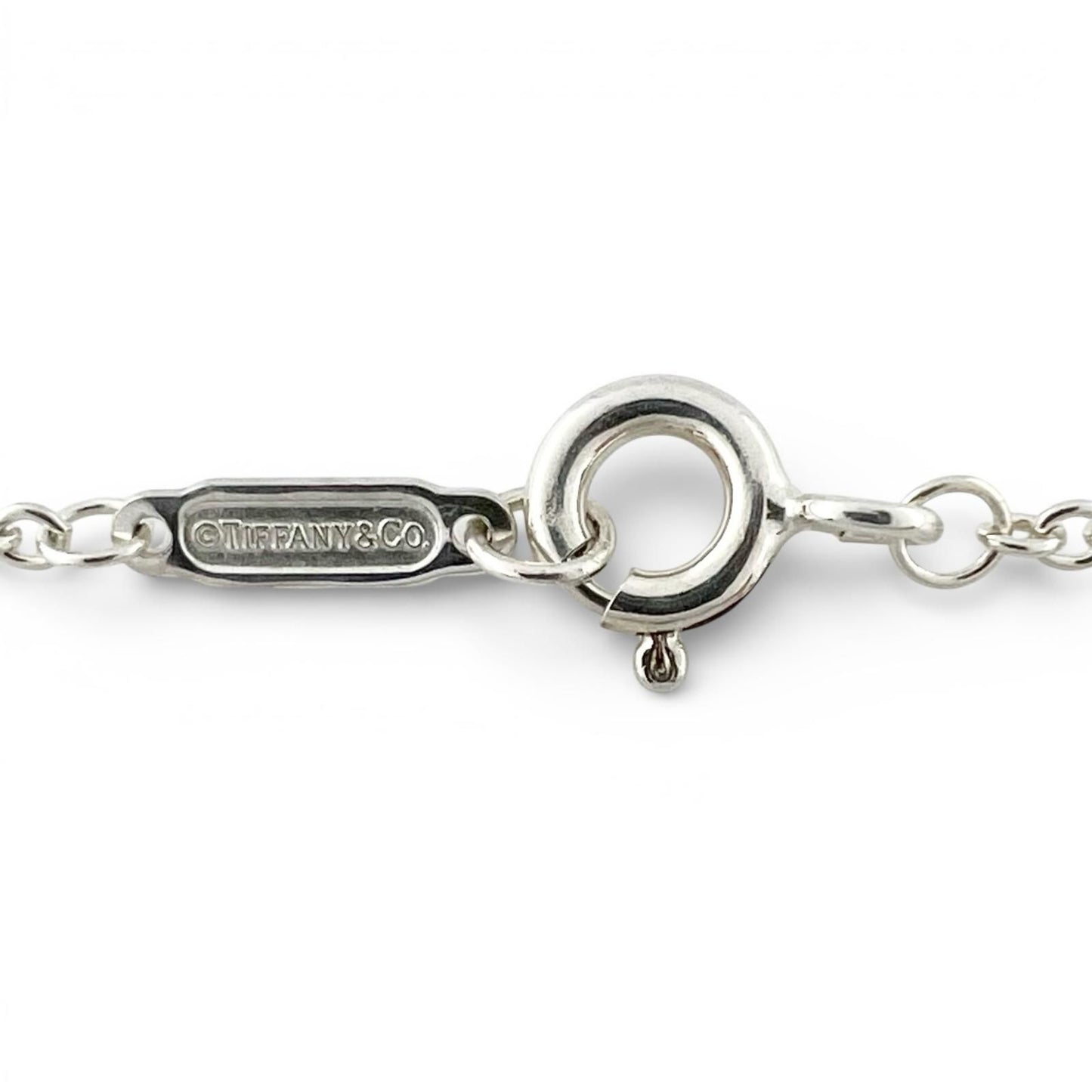 Tiffany & Co 925 750 T&c Coin Necklace Pendant Silver Gold — view 6