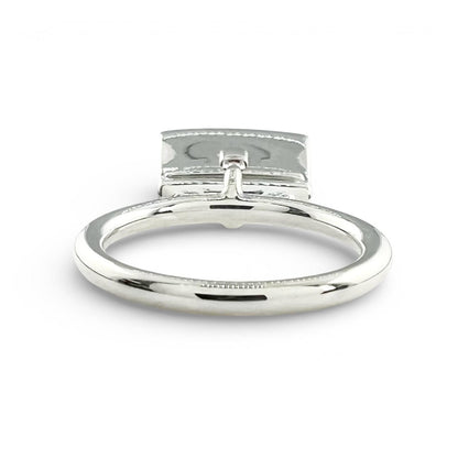 Hermes Kelly Amulet Ring Silver 48 Box Case — view 3
