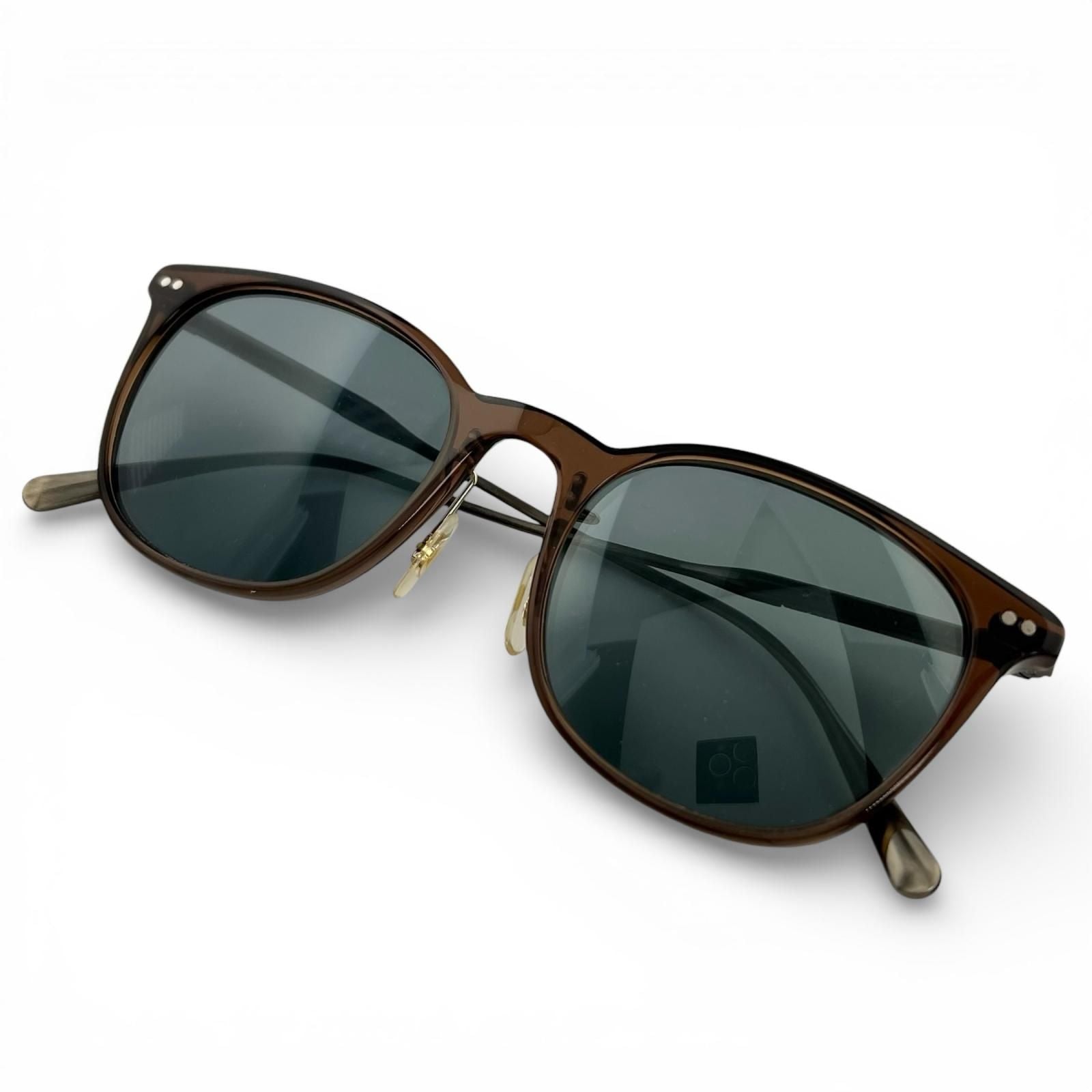 Brunello Cucinelli Oliver Peoples Sunglasses Clear Brown Antique Gold Box