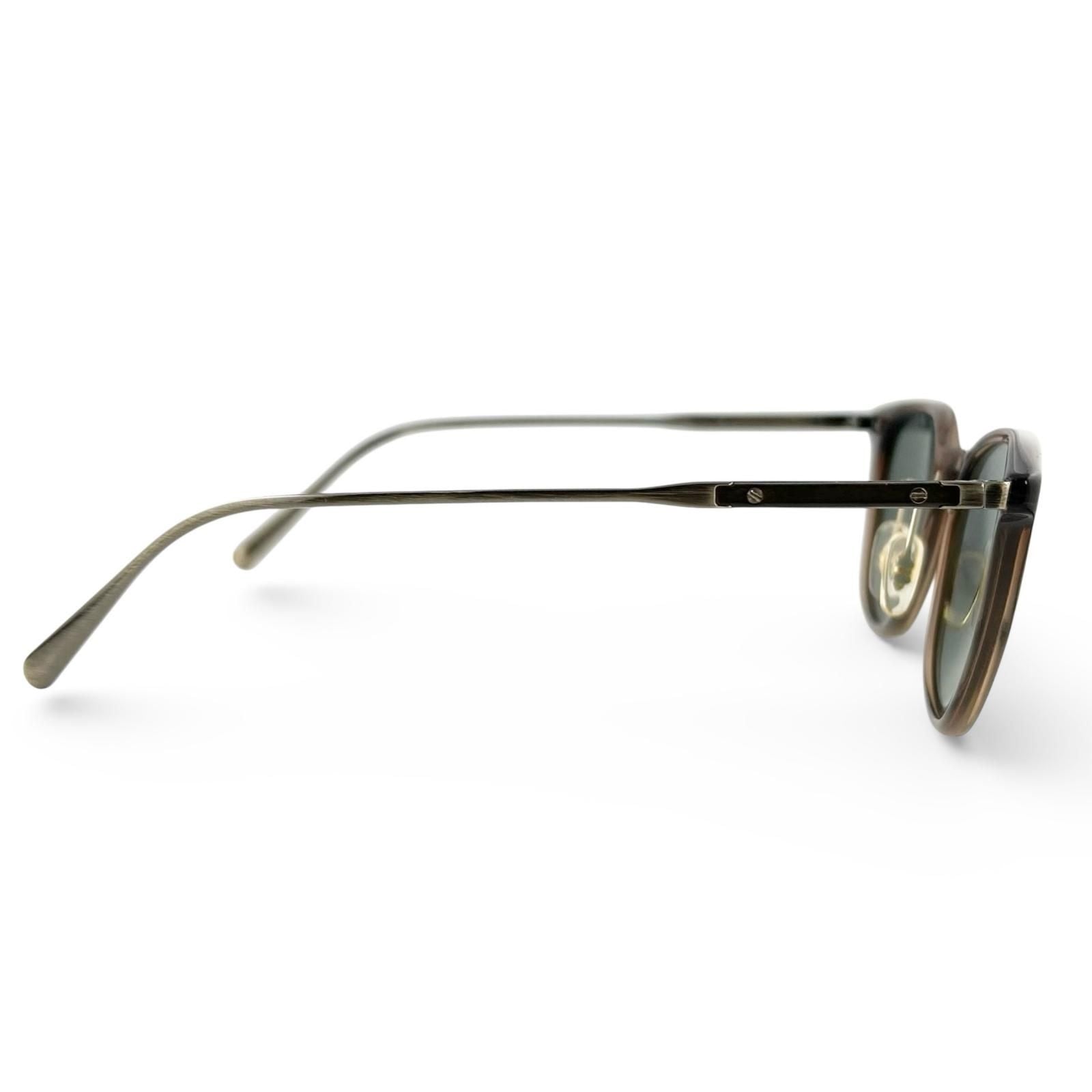 Brunello Cucinelli Oliver Peoples Sunglasses Clear Brown Antique Gold Box — view 3
