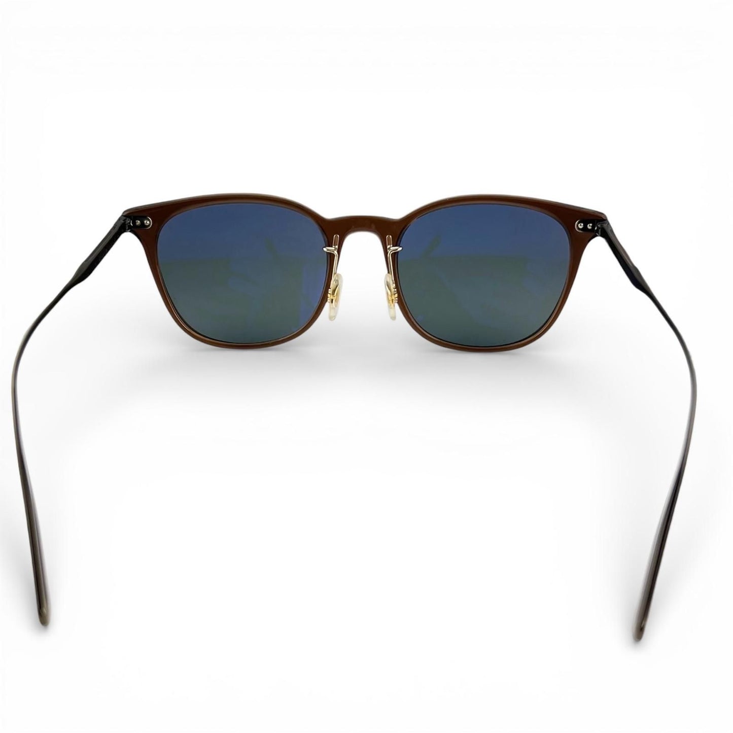 Brunello Cucinelli Oliver Peoples Sunglasses Clear Brown Antique Gold Box — view 5