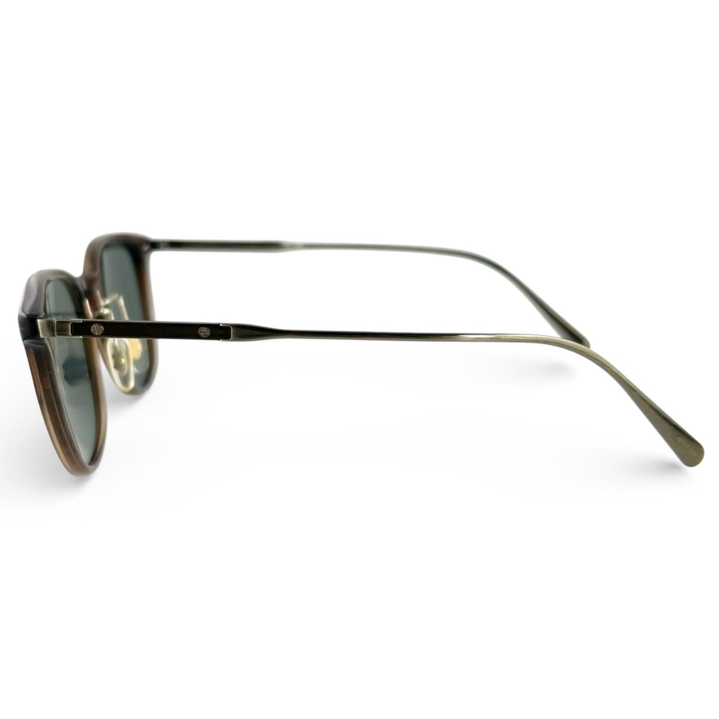Brunello Cucinelli Oliver Peoples Sunglasses Clear Brown Antique Gold Box — view 4