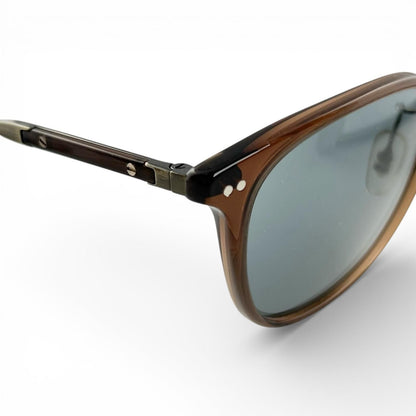 Brunello Cucinelli Oliver Peoples Sunglasses Clear Brown Antique Gold Box — view 6