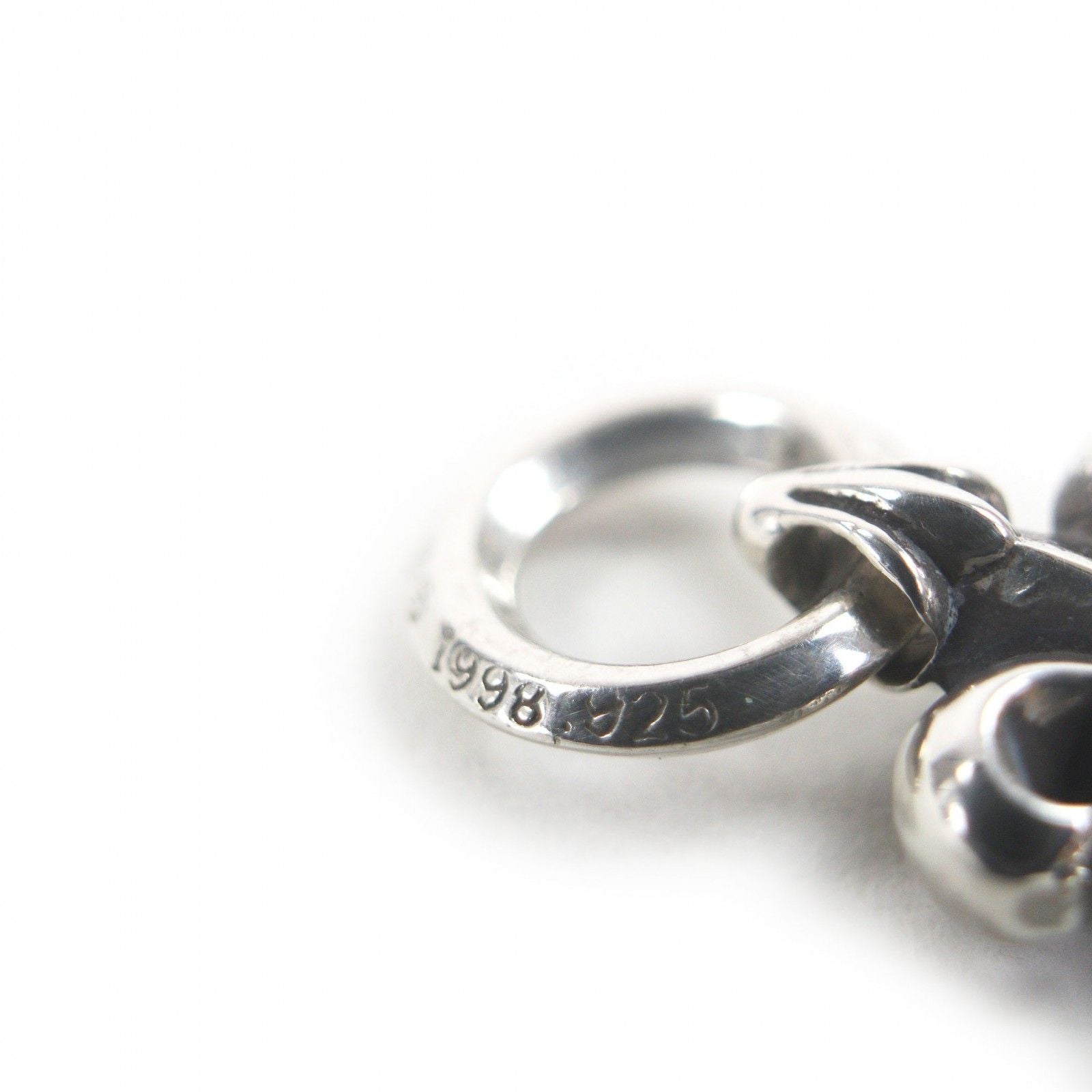 Chrome Hearts BS Necklace Charm Pendant Silver — view 4