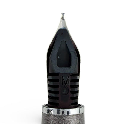 Louis Vuitton Jet Ligne NIB 18k M NIB Fountain Pen Metallic Gray Silver — view 5