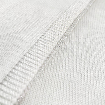 Chanel Cashmere Sequin Decoration Logo Scarf — view 3