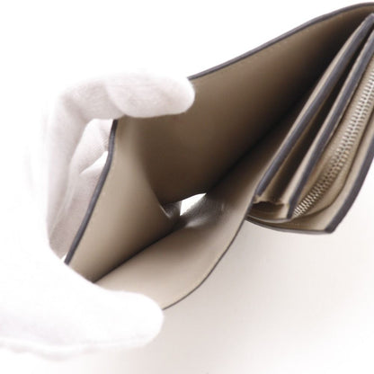 Louis Vuitton Portefeuille Iris Compact Monogram Mahina Gale Gray Bifold Wallet — view 7