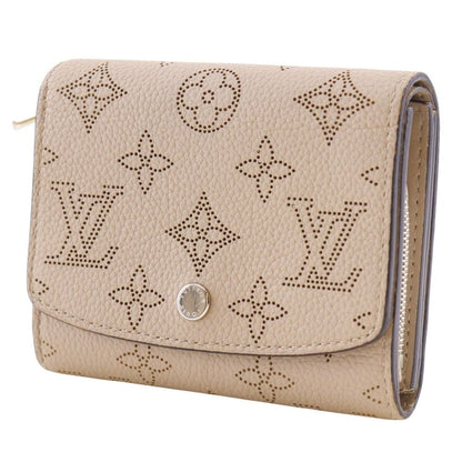 Louis Vuitton Portefeuille Iris Compact Monogram Mahina Gale Gray Bifold Wallet — view 2
