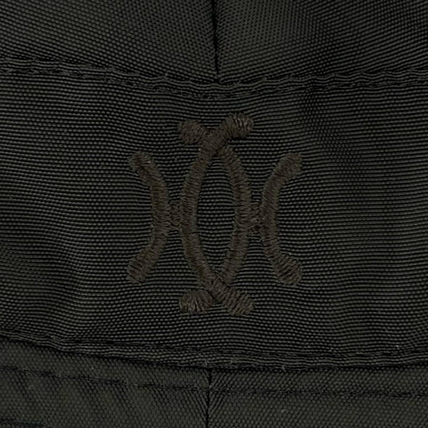 Hermes Motsch Lift Embroidery Nylon Bucket Hat Dark Brown 56 — view 7