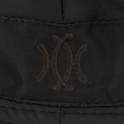 Hermes Motsch Lift Embroidery Nylon Bucket Hat Dark Brown 56 — view 7