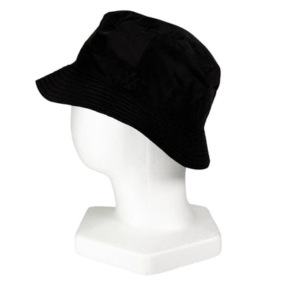 Hermes Motsch Lift Embroidery Nylon Bucket Hat Dark Brown 56 — view 3