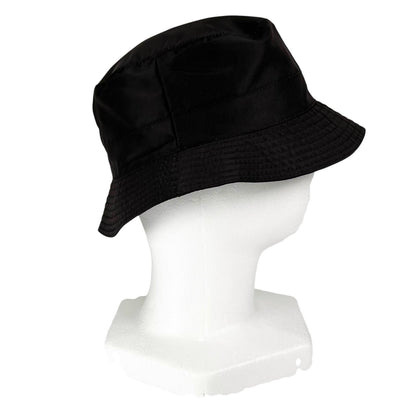 Hermes Motsch Lift Embroidery Nylon Bucket Hat Dark Brown 56 — view 5