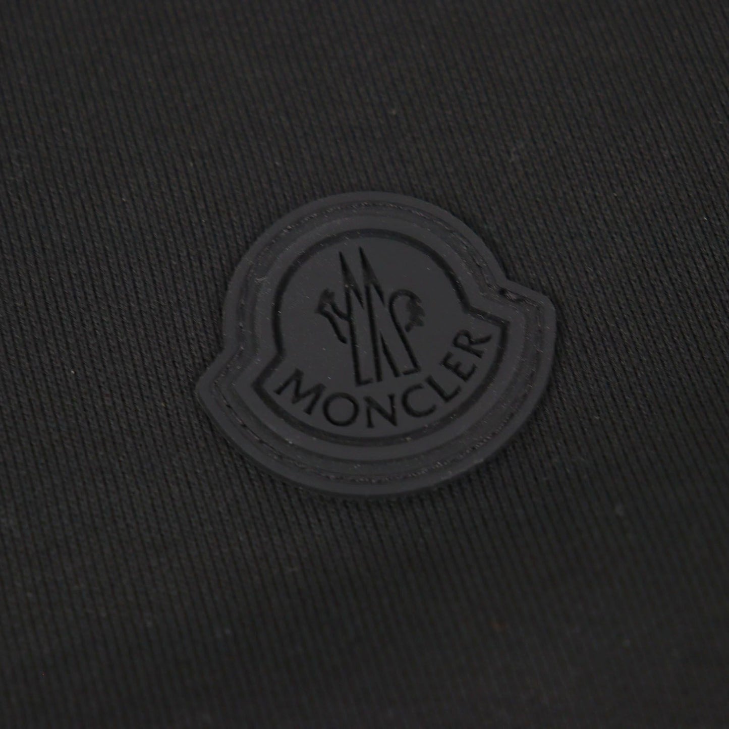 Moncler Zip UP Cardigan Logo Patch Double Zip Track Jacket Black — view 7
