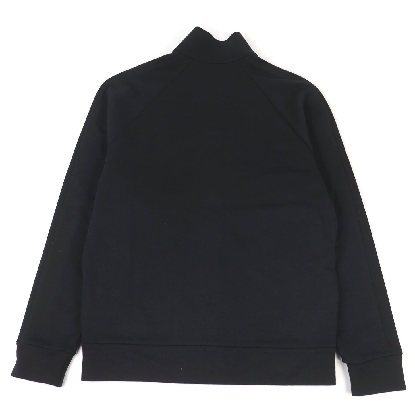 Moncler Zip UP Cardigan Logo Patch Double Zip Track Jacket Black — view 4