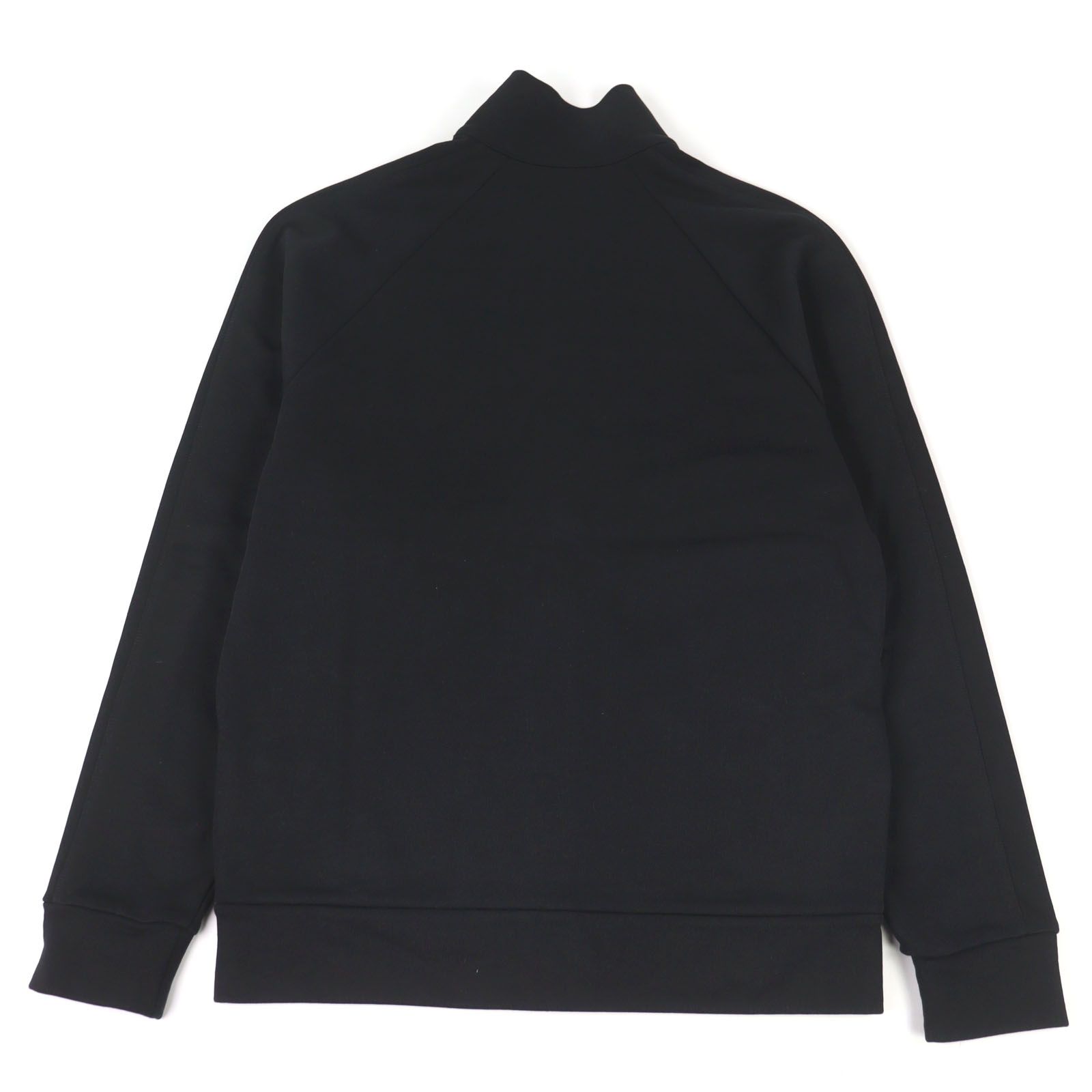 Moncler Zip UP Cardigan Logo Patch Double Zip Track Jacket Black — view 4