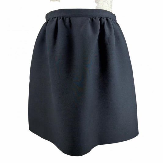 Dior Lining Silk 100% Mini Skirt Black 40
