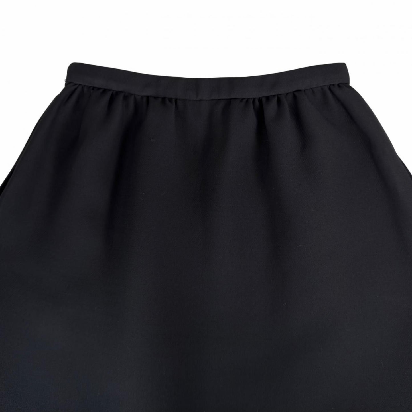 Dior Lining Silk 100% Mini Skirt Black 40 — view 4