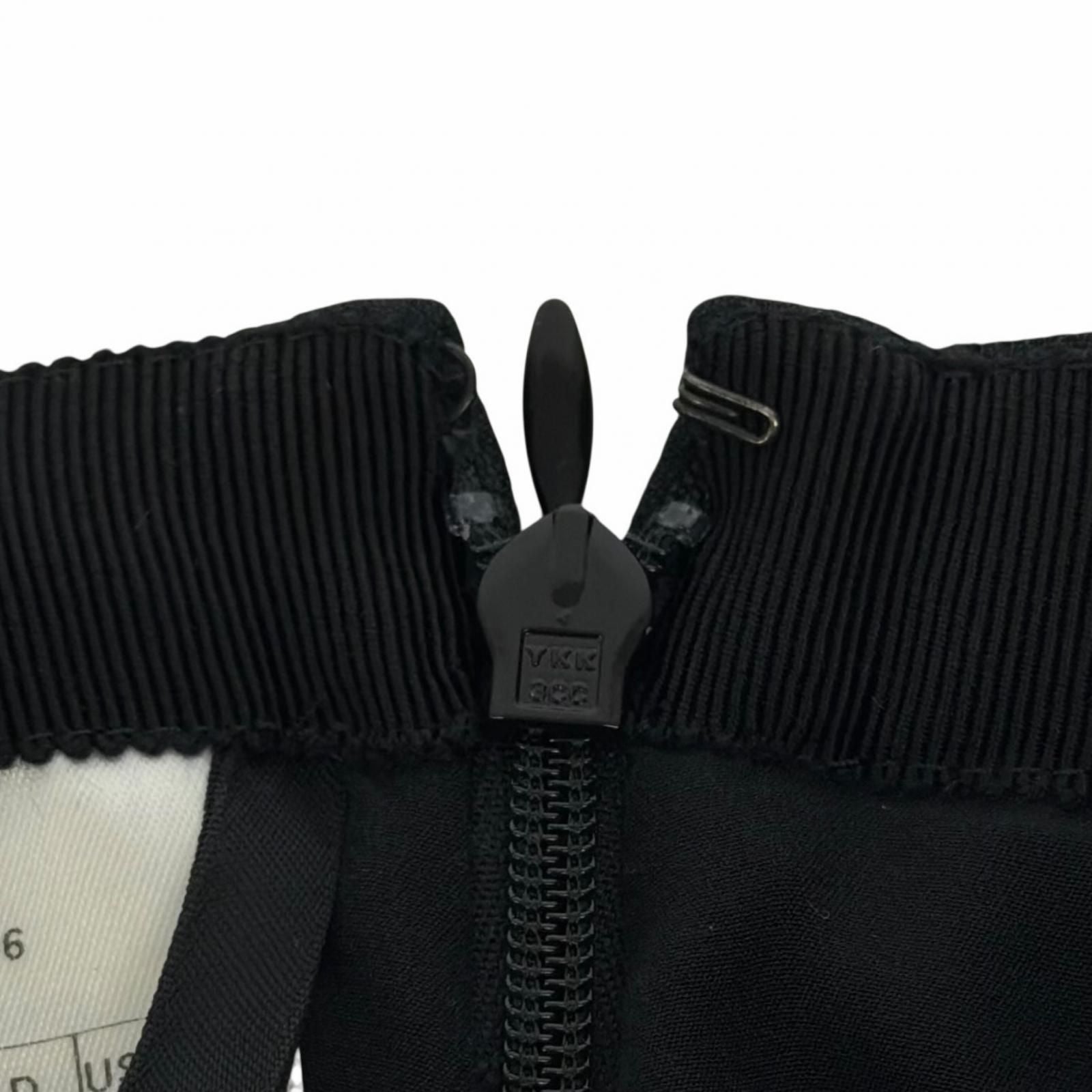 Dior Lining Silk 100% Mini Skirt Black 40 — view 6